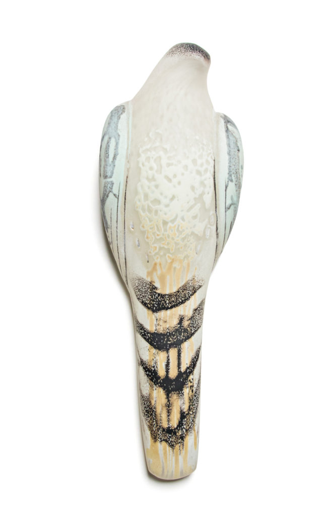 CELADON WINGS WALL BIRD | 32048
