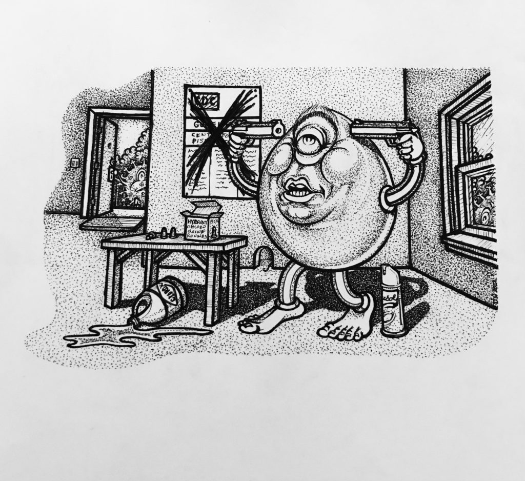 5/17 PANDEMIC JOURNAL DRAWING | 32723