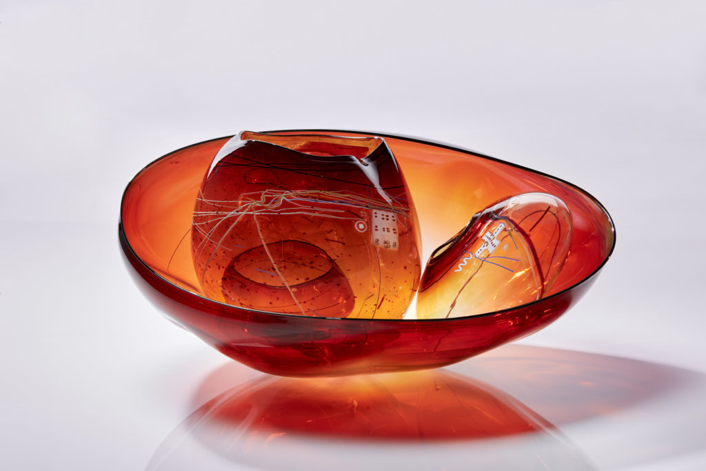 GARNET FLAME BASKET SET | 33485