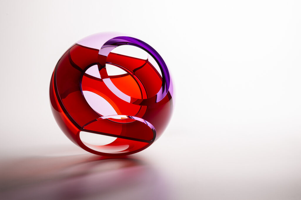 RED AND VIOLET ORB | 33762